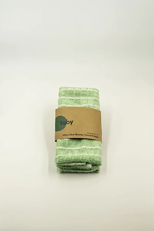 Mikrofiber Bambu Temizlik Bezi 2'li
