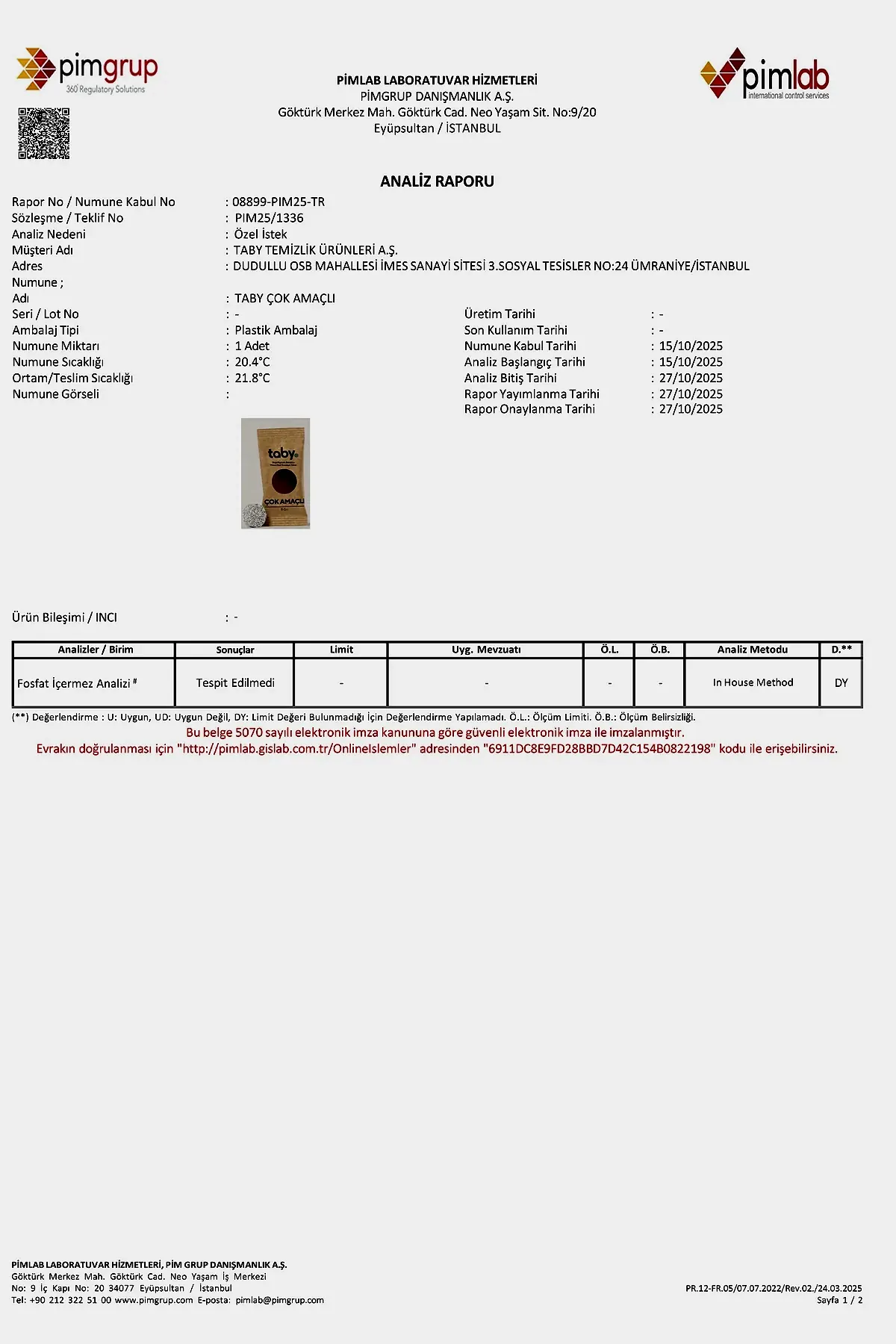 Çok Amaçlı-Fosfat - Kapak