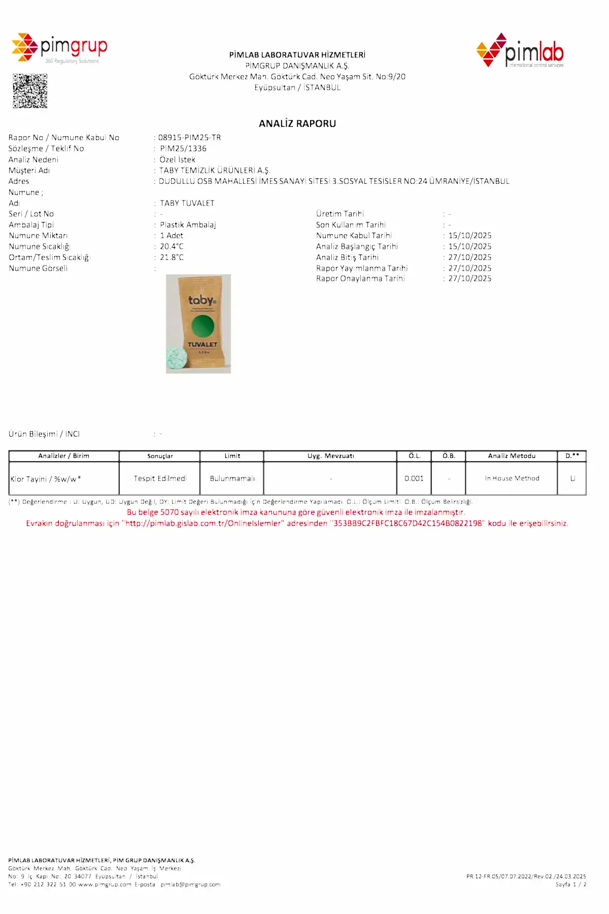 Tuvalet-Klor - Kapak